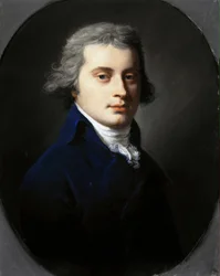 Porträt von Pavel Petrovich Bakunin 1766-1805, 1790er Jahre