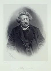 Porträt von Pierre Leroux 1797-1871