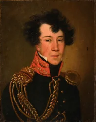 Porträt von Prinz Nikolay Fyodorovich Golitsyn 1789-1860, 1810er Jahre