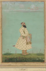 Porträt von Safdar Jang, frühes 18. Jahrhundert