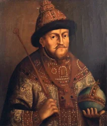 Porträt von Zar Michael Feodorowitsch