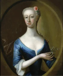 Porträt einer Dame, ca. 1740