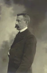 Porträt des Pianisten und Komponisten Moritz Moszkowski 1854-1925, ca. 1900