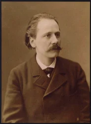 Porträt des Komponisten Jules Massenet 1842-1912, 1890er