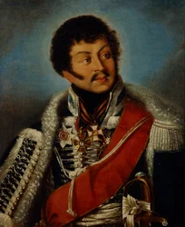 Porträt des Generals Dmitry Dmitrievich Shepelev, 1771-1841