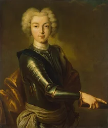 Porträt des Zaren Peter II. von Russland, 1715-1730, 18. Jahrhundert