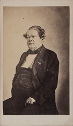 Porträt des Komponisten Auguste-Mathieu Panseron 1796-1859, ca. 1855