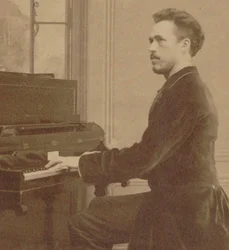 Porträt des Komponisten Benjamin Godard 1849-1895, 1882