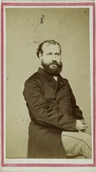 Porträt des Komponisten Charles Gounod 1818-1893, ca. 1865