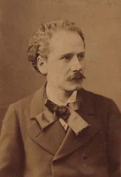 Porträt des Komponisten Jules Massenet 1842-1912, ca. 1885