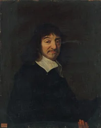 Porträt des Philosophen René Descartes 1596-1650