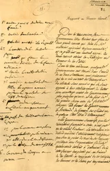 Vorbereitende Notizen für das Konkordat, 22. November 1800, 1921