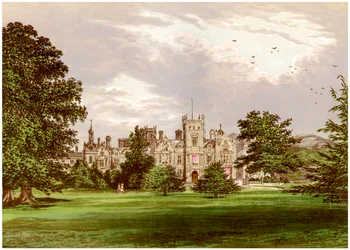 Preston Hall, Kent, Heimat der Familie Brassey, ca. 1880