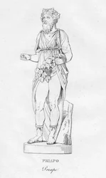 Priapo Priape, um 1850