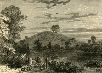 Primrose Hill im Jahr 1780, ca. 1876