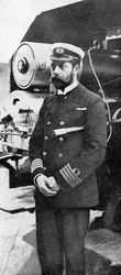 Prinz George als Kapitän in der Royal Navy, um 1900-1920, 1936