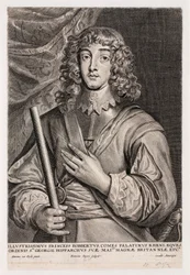 Prinz Rupert vom Rhein, Kavallerieoffizier, ca. 1640