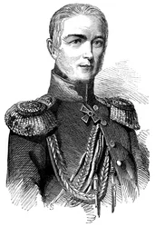 Prinz Woronzow, russischer General der Streitkräfte in Asien, 1853