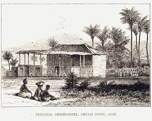 Hauptobservatorium, Siam, 1875