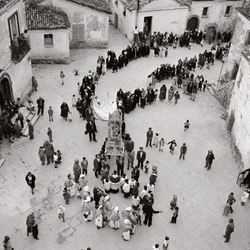 Prozession der Geißler, Albano di Lucania, Potenza, Basilikata, Italien