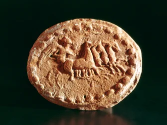 Quadriga, Kerkouane, Tunesien, 3. Jahrhundert v. Chr.