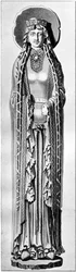 Königin Clotilda, 6. Jahrhundert, 1910