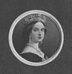 Königin Victoria in ihrem vierten Jahrzehnt, 1901