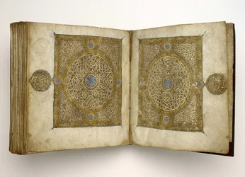 Koran-Manuskript in Maghribi-Schrift