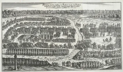 Empfang der Infantin Margarete Theresia von Spanien in Wien am 6. Dezember 1666