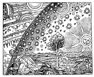 Rekonstruktion einer mittelalterlichen Vorstellung des Universums, 19. Jahrhundert