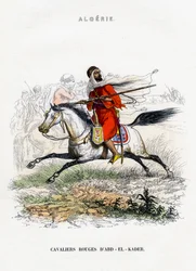 Rote Reiter von Abd-el-Kader, Algerien