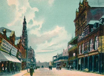 Rissik Street, Johannesburg, ca. 1908