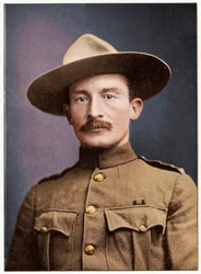 Robert Stephenson Smyth Baden-Powell, britischer Soldat, ca. 1900