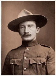 Robert Stephenson Smyth Baden-Powell, britischer Soldat, um 1900
