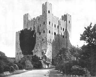 Rochester Castle, 1894