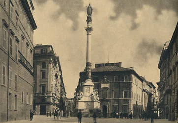 Rom - Piazza di Spagna, 1910