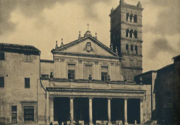 Rom - St. Caecilias Kirche, 1910