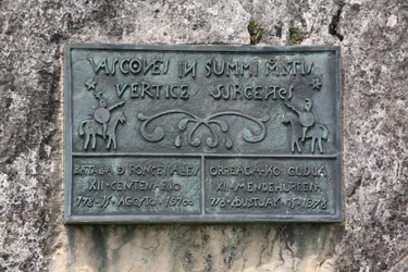Schlachtdenkmal von Roncesvalles, Roncevaux, Spanien