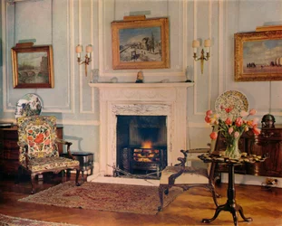 Zimmer im Haus von Mrs. Chester Beatty, 1932