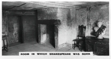 Zimmer, in dem Shakespeare geboren wurde