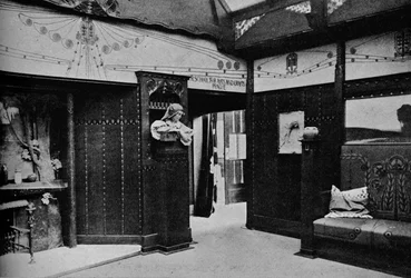 Raum der Prager Kunstgewerbeschule, St. Louis, 1905