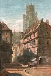 Rouen, um 1900