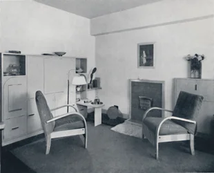 Rowley Gallery of Decorative Art Ltd - Kombinierter Ess-Wohnraum geschlossen, 1939