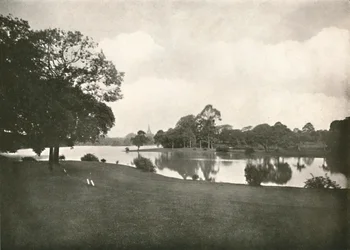 Königliche Seen, Rangoon, 1900