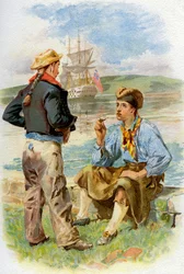 Matrosen der Royal Navy, 18. Jahrhundert, um 1890-1893