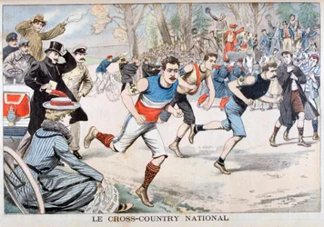 Laufsport, der nationale Geländelauf, Paris, 1903