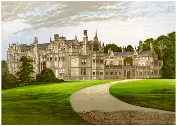 Rushton Hall, Northamptonshire, Heimat der Familie Clarke-Thornhall