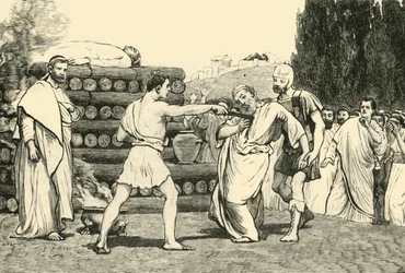 Opferung des Scaevola, 1890