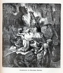 Opferung an heidnische Gottheiten, 1882
