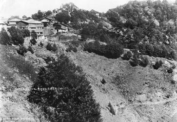 Sadar Bazar und Kalana Hill, Chakrata, 1917